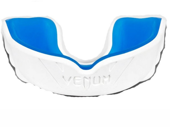 VENUM Challenger 毒液 護齒 運動牙套 - 拳擊、格鬥專業防護, 白/藍, 1個