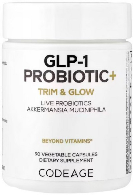 코드에이지 GLP-1 프로바이오틱 베지 캡슐 90정, Codeage, GLP-1 프로바이오틱+, 베지 캡슐, 1개
