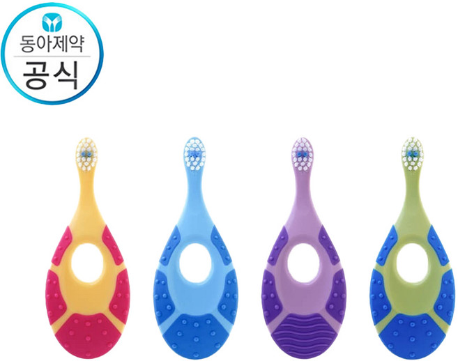 조르단 유아 어린이 칫솔 스텝 1단계 (색상랜덤) X 3개, 단품