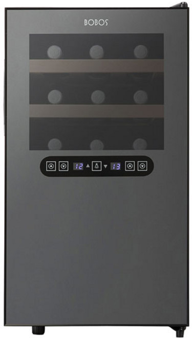 BOBOS 보보스 와인셀러 JC-48BD 와인 최대 18병 보관가능 반도체 제품 미니 와인셀러 홈바 전용 상품
