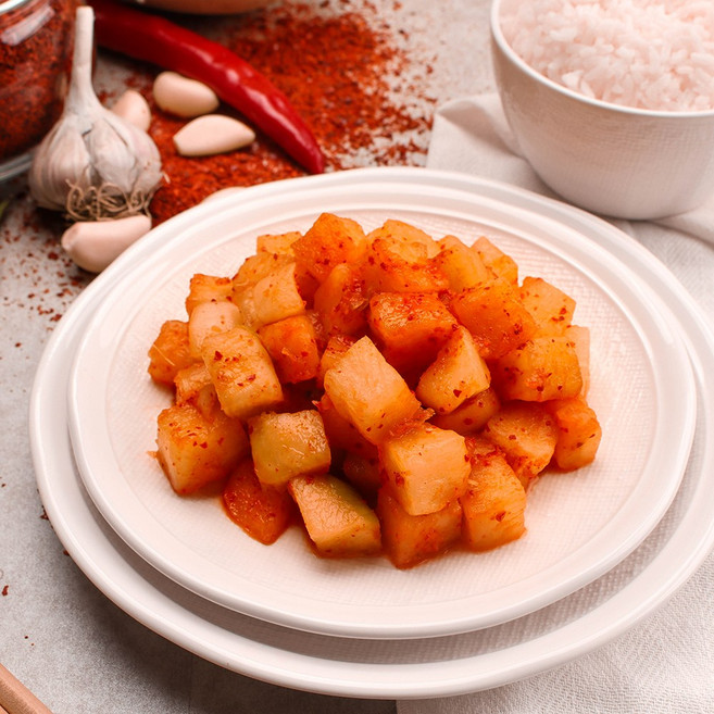 아삭아삭 국산 프리미엄 깍두기, 5kg, 1개