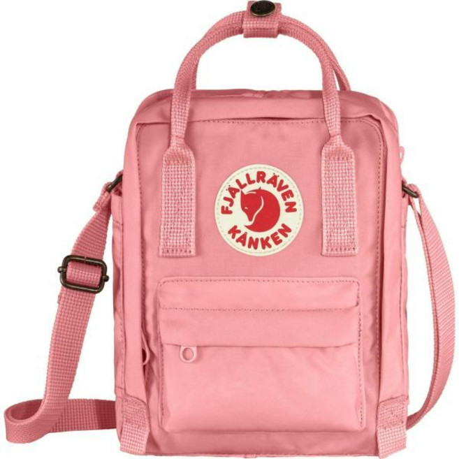 Fjallraven 피엘라벤 칸켄 슬링 크로스바디 백 컴팩트 경량 숄더 팩 for 트래블 + 에브리데이 캐리 600507, 원 사이즈, 핑크
