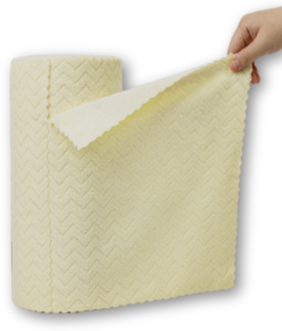 AEGEN 빨아쓰는 위생행주, 옐로우