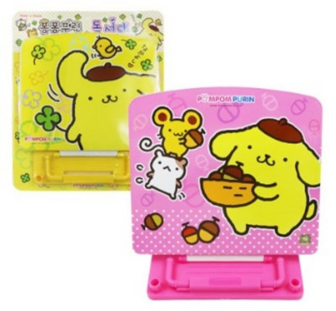 폼폼푸린 독서대 어린이 독서대 색상 랜덤