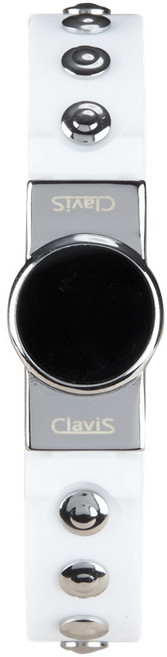 클라비스 건강팔찌 히어로 화이트 화이트골드, 1개