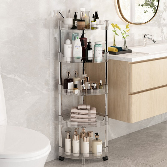 라워스 다용도 화장실 선반 정리대