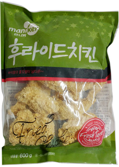 마니커 후라이드치킨, 600g, 20개