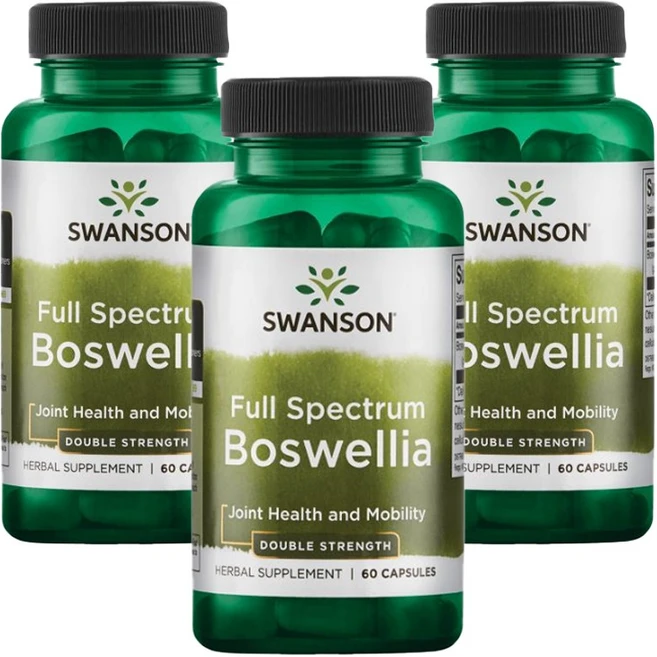 스완슨 풀 스펙트럼 보스웰리아 캡슐, 60정, 3개 - 쿠팡
