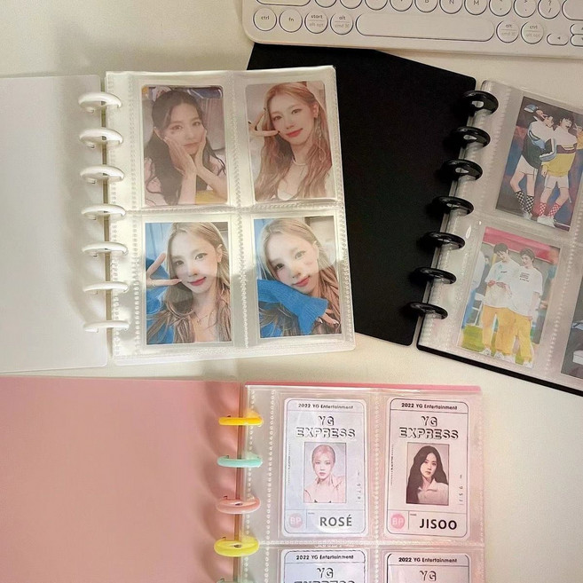 TWICE 鐳射小卡 韓團女明星周邊 55張 lomo 閃卡, 1個, 卡55張+四宮格粉色卡冊【20頁80卡位】TWICE