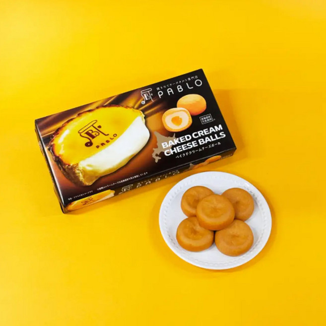 일본 돈키호테 PABLO 베이크드 크림치즈 볼 8개입, 1개
