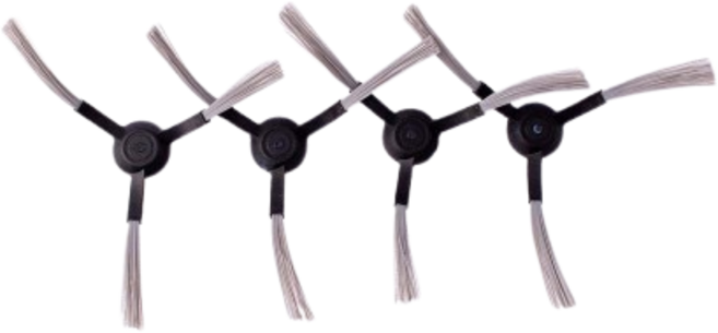 [호환] 고산상회 다이나킹 원더스 WONDERS R9 소모품 교체품 모음, 1세트, 사이드브러쉬 4개