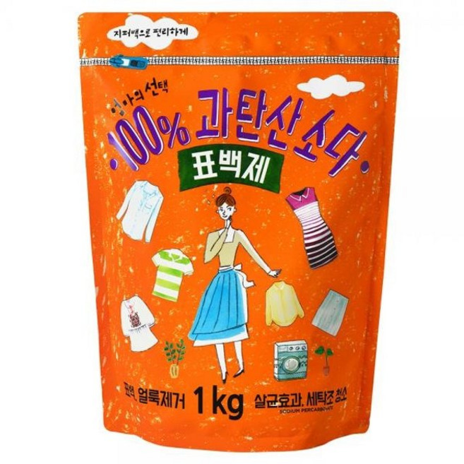 엄마의선택 과탄산소다 표백제, 1kg, 3개