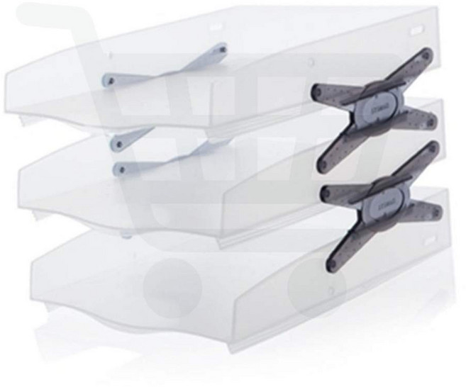 리템 네오 트레이 3단 (2개입) / 서류정리함, 스모그