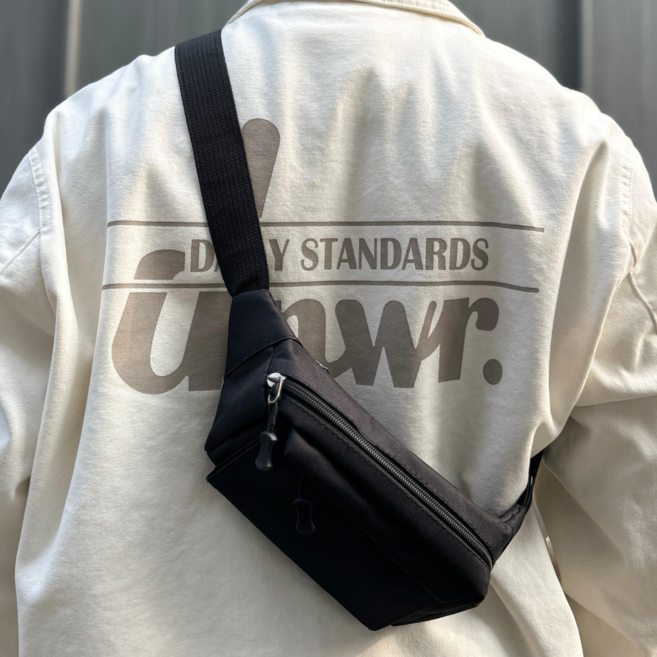 ZENDY 슬링백 남자 여성 가벼운 힙색 크로스백