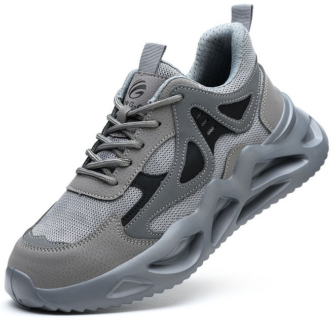 편안했어 남자 경량 통풍 작업화 작업화 캐주얼 스타일