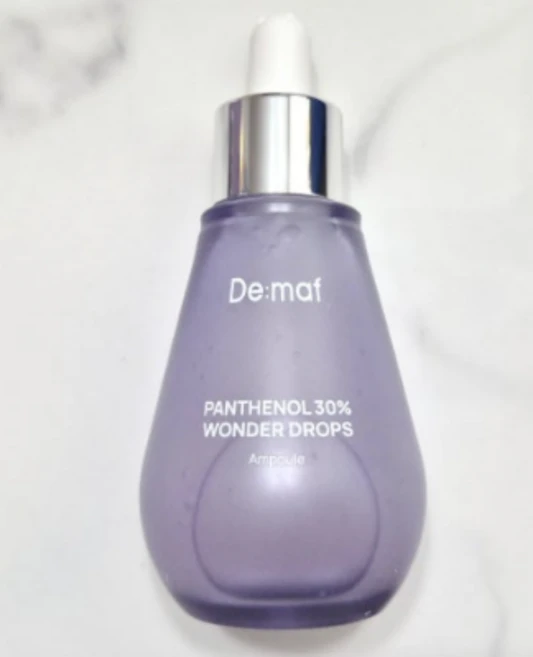 더마프 원더드롭스 판테놀30% 앰플 진정 수분 보습 피부장벽, 55ml, 2개 - 쿠팡