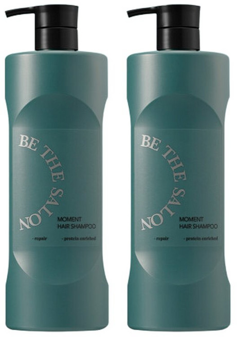 비더살롱 모먼트 트리트먼트 대용량 미용실 퍼퓸 샴푸 1000ml x 2개, 1L