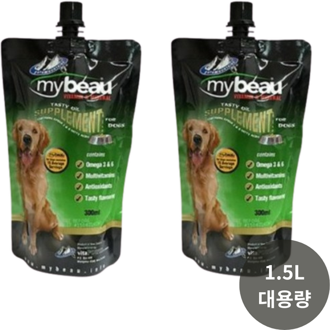 벨벳 마이뷰 강아지 비타민 미네랄 종합영양제, 2개
