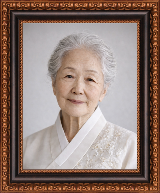 영정사진 액자 제작, 1개, 금색무늬