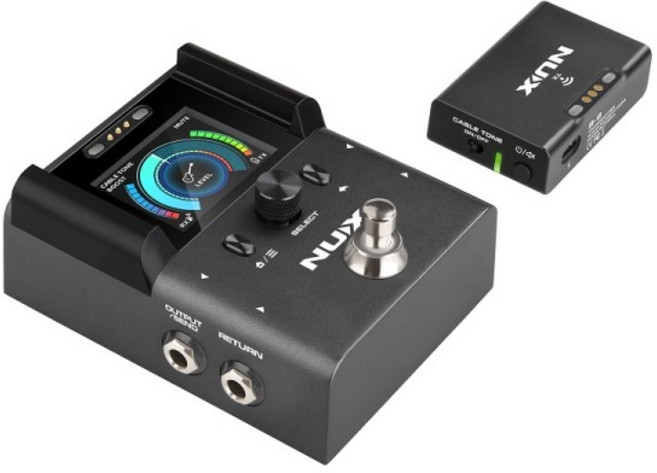 NUX B-8 재정의 무선 시스템 자동 설정 2.4 GHz 간섭 없는 방송 주파수 24 비트 48 kHz 높이, 01 B8 AU PLUG