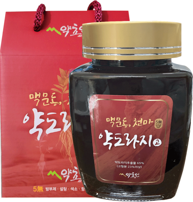약초인 맥문동 천마 약도라지고 대용량 도라지청 약도라지 기관지 건강, 1kg, 1개, 1개입