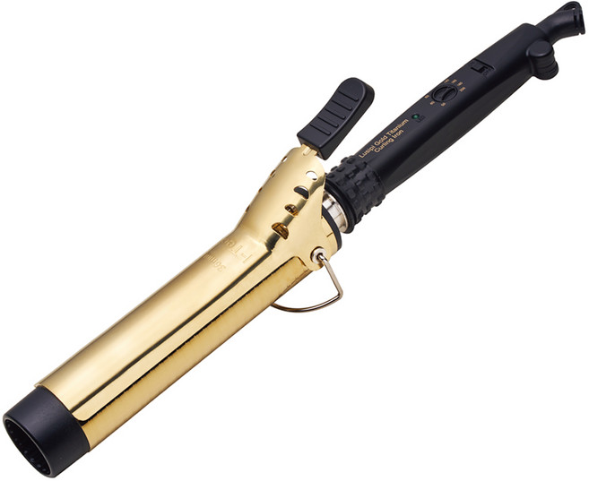 루시피 골드티타늄 컬링 아이롱 봉 고데기 36mm