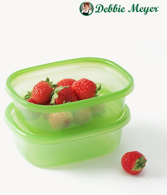 데비마이어 그린박스 밀프랩 반찬통 냉장고정리 소분용기 473ml 2p