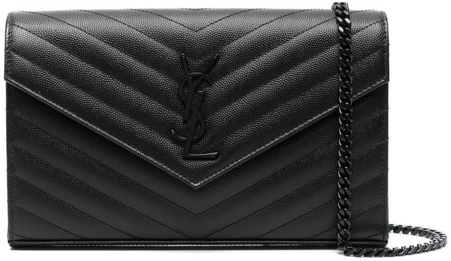 생로랑 클래식 카상드르 체인 지갑