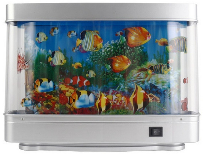 UB 수족관 LED 모형 인테리어 조명, 1개