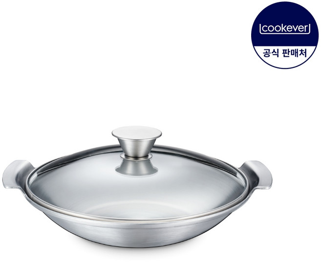 쿡에버 아로즈 인덕션 통5중 스텐 베이비웍 23cm, 아로즈 통5중 베이비웍 23cm