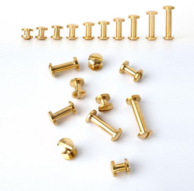 아유디 황동 볼록 리벳 레지 단추 나사 가죽공예 DIY 재료 도구 부자재 리벳레지 금속장식, 황동볼록리벳, 1개