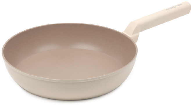 아델 IH 인덕션 티타늄 코팅 후라이팬 궁중팬 계란말이팬 사각팬, 1개, 후라이팬30cm, 아이보리