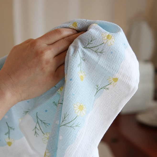 [윤자매네] 일본 테누구이 다용도 수건 운동 등산 페이스 핸드 타월 - 카모마일, 1개