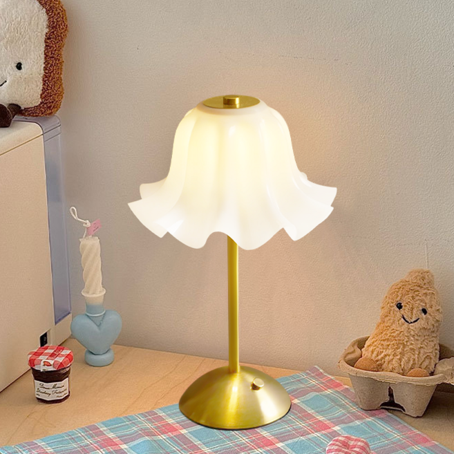 Jeernare 무드등 스커트형 LED 무선 수면등 충전식 수유등 인테리어 조명 침실 무드등 2중 색깔 밝기조절