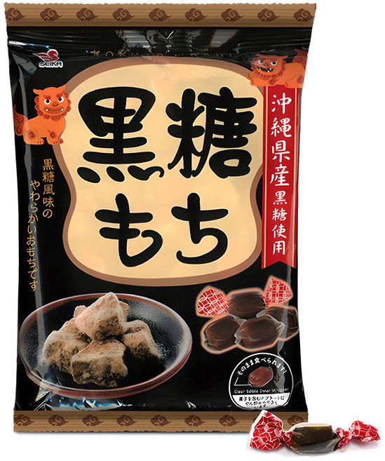 세이카 찹쌀 흑당모찌, 117g, 1개