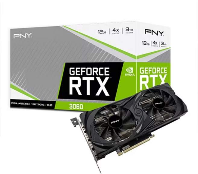 중고 PNY 지포스 RTX 3060 UPRISING D6 12GB Dual 제이씨현
