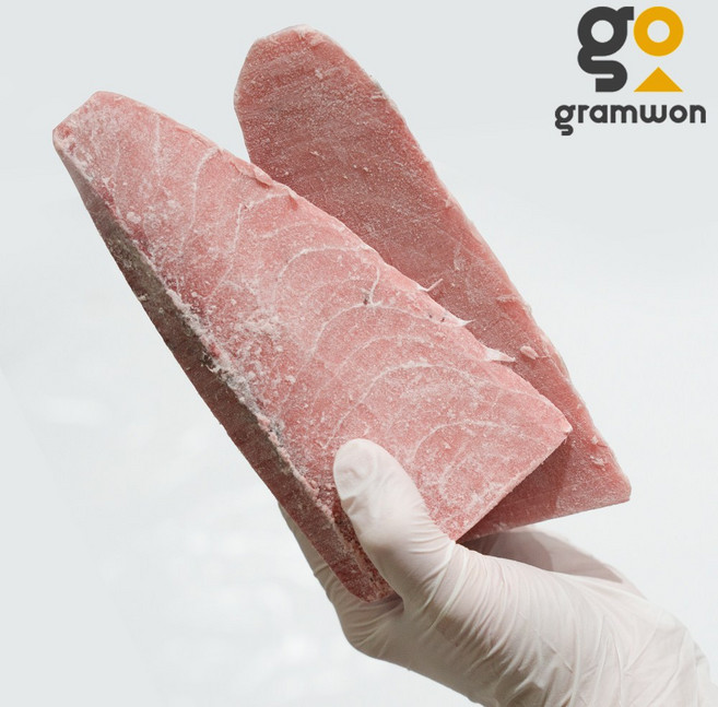 눈다랑어 정육 1kg 못난이 냉동 참치 업소용 회덮밥 포케, 1개