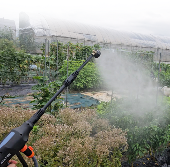 자동 압축분무기 2L 직선 안개분사 고압 세차분무기, 1개
