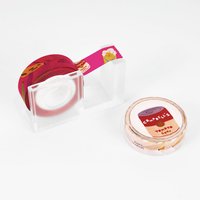 [LSBI] 앤디 워홀 마스킹 테이프 2, 핑크, 1개