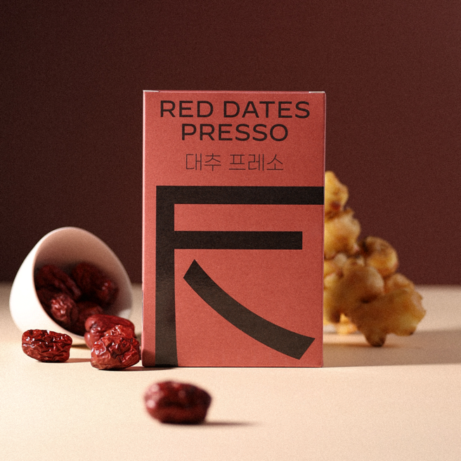 TEAOUS 대추 프레소, 3박스, 12개입, 264g