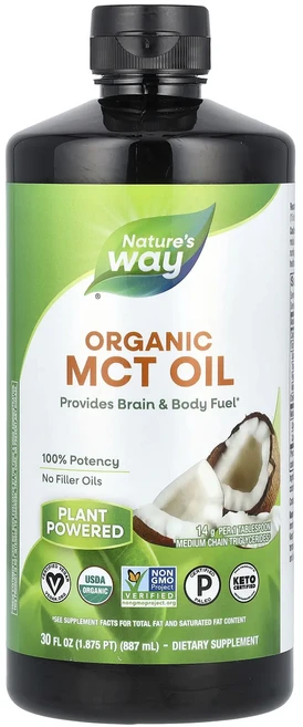 절실히 몸관리가필요한시기 Nature's Way 유기농 MCT 오일 887ml(30fl oz) 프리미엄할인상품입니다, NaturesWay유기농MCT오일887ml30floz - 쿠팡