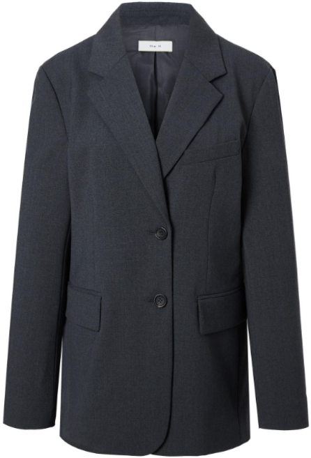 헤지스 여성용 the H 울 혼방 긴팔 자켓 HSJA1D790CG