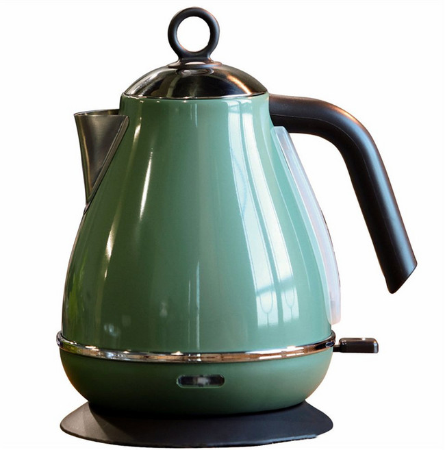 독일 전기 포트 무선 주전자, 1.7L 크림 화이트