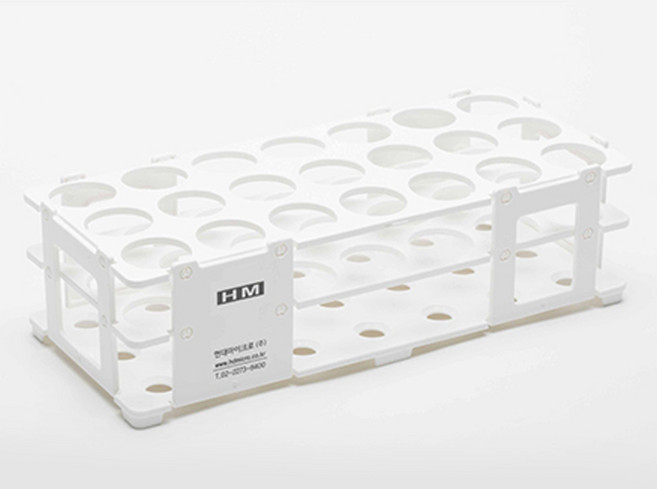 현대마이크로 코니칼튜브 랙50ml H82050 흰색, 1개