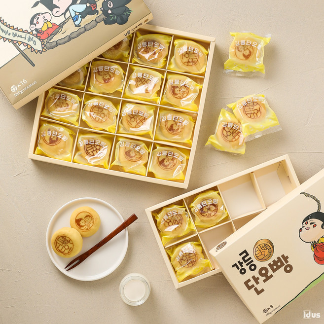 강릉단오빵, 16개