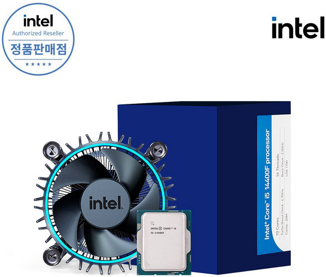 [인텔 정품] 코어 i5-14400F (14세대) (랩터레이크 리프레시)