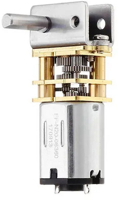 스마트 자동차 로봇용 가역 전기 엔진 웜 기어 모터 저속 울트라 미니 기어 박스 GW12N20 DC 6V 12V, 30rpm, 6V용, GW12-N20