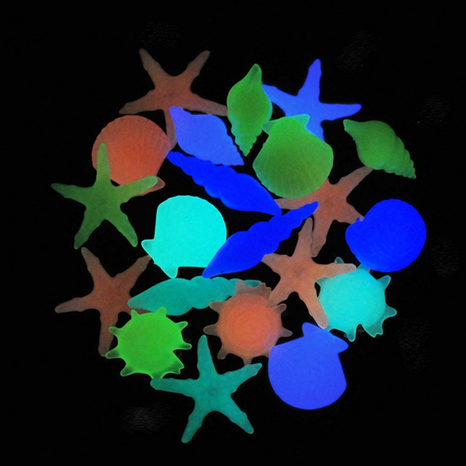 키득키득 PVC 야광 조개세트 100개입 1봉, 1