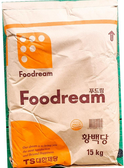 푸드림 황설탕 15kg 제과제빵 백설탕 조미료, 1개