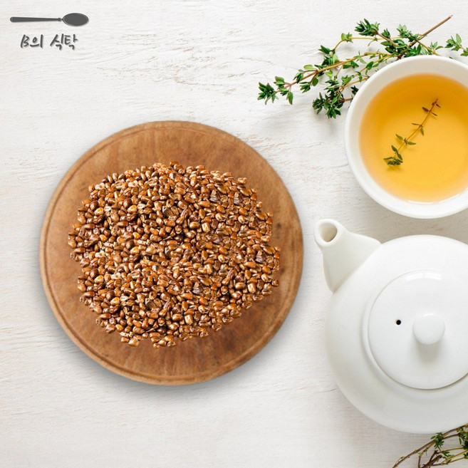 천년의미소 자연이준 선물 전통 건강차 보리 우엉 여주 국화차 작두콩, 1개, 400ml, 국내산 옥수수차400g